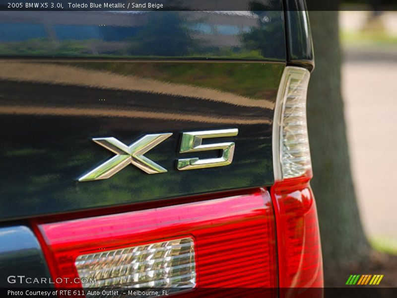 Toledo Blue Metallic / Sand Beige 2005 BMW X5 3.0i