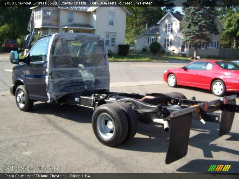 Dark Blue Metallic / Medium Pewter 2008 Chevrolet Express 3500 Cutaway Chassis