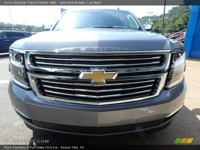 Satin Steel Metallic / Jet Black 2019 Chevrolet Tahoe Premier 4WD