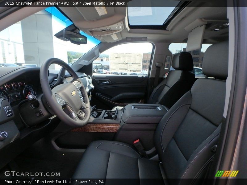 Satin Steel Metallic / Jet Black 2019 Chevrolet Tahoe Premier 4WD