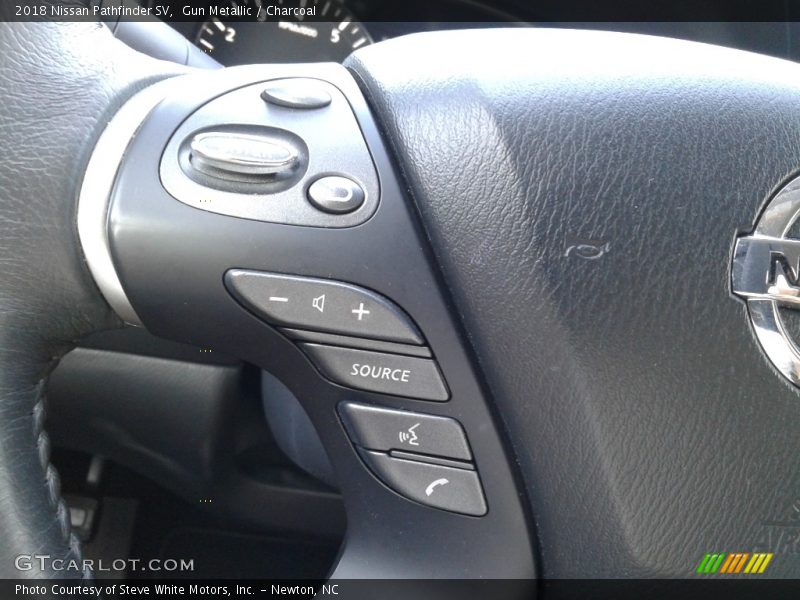 Gun Metallic / Charcoal 2018 Nissan Pathfinder SV