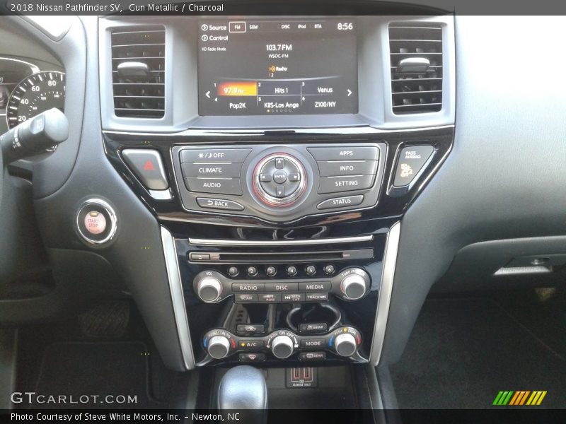 Gun Metallic / Charcoal 2018 Nissan Pathfinder SV