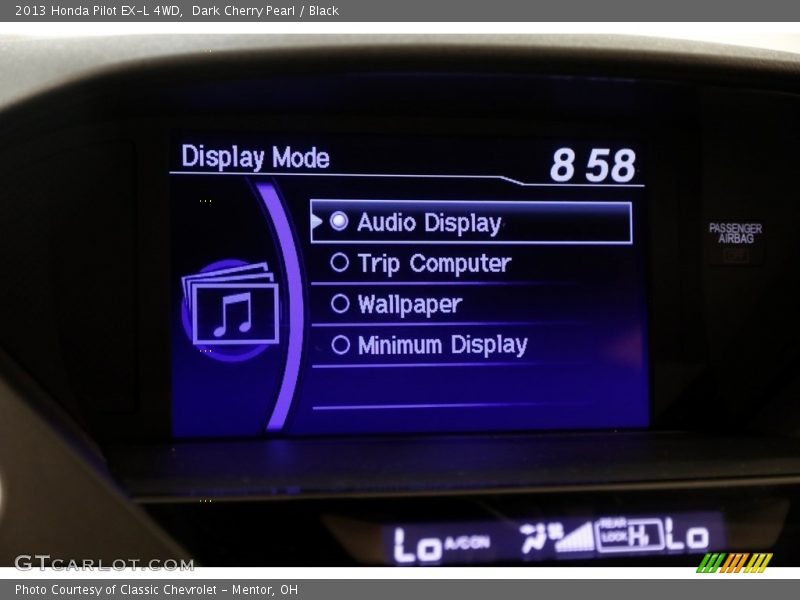 Dark Cherry Pearl / Black 2013 Honda Pilot EX-L 4WD