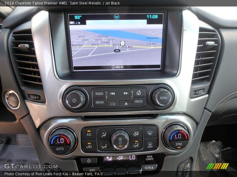 Navigation of 2019 Tahoe Premier 4WD