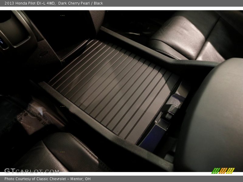 Dark Cherry Pearl / Black 2013 Honda Pilot EX-L 4WD