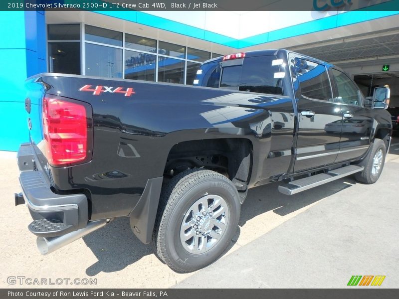Black / Jet Black 2019 Chevrolet Silverado 2500HD LTZ Crew Cab 4WD