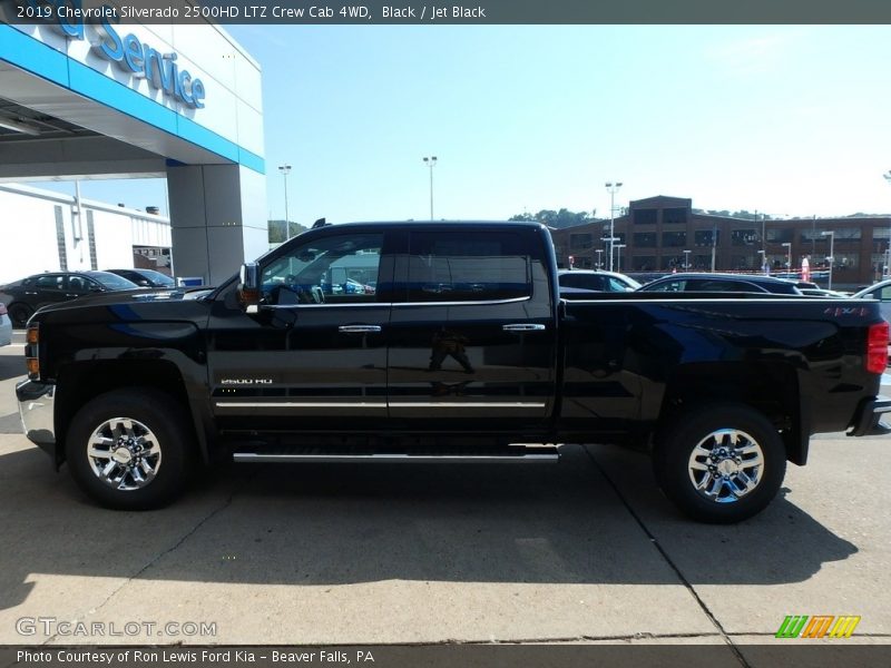 Black / Jet Black 2019 Chevrolet Silverado 2500HD LTZ Crew Cab 4WD