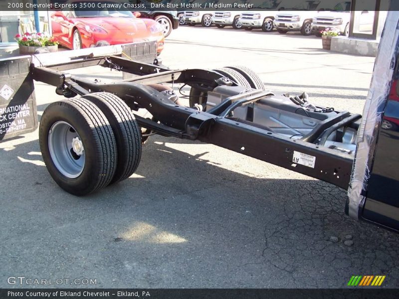 Dark Blue Metallic / Medium Pewter 2008 Chevrolet Express 3500 Cutaway Chassis
