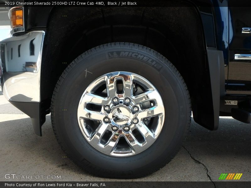 Black / Jet Black 2019 Chevrolet Silverado 2500HD LTZ Crew Cab 4WD