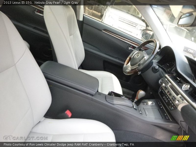 Nebula Gray Pearl / Light Gray 2013 Lexus ES 350