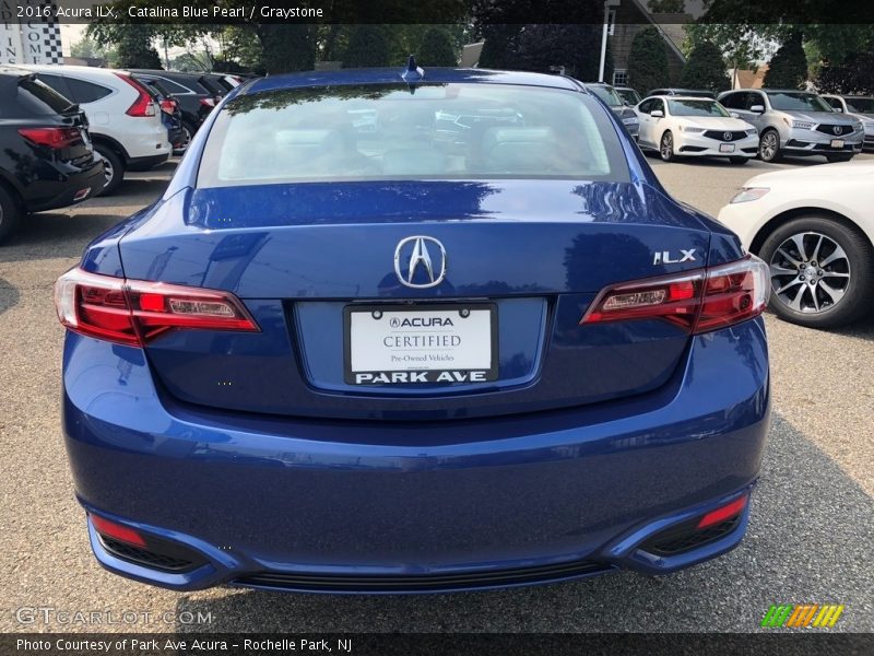 Catalina Blue Pearl / Graystone 2016 Acura ILX