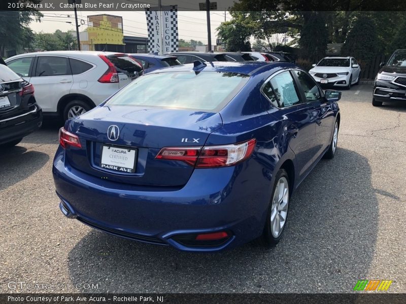 Catalina Blue Pearl / Graystone 2016 Acura ILX
