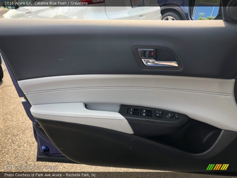 Catalina Blue Pearl / Graystone 2016 Acura ILX
