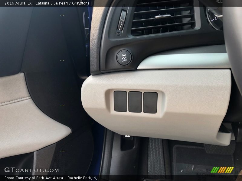 Catalina Blue Pearl / Graystone 2016 Acura ILX