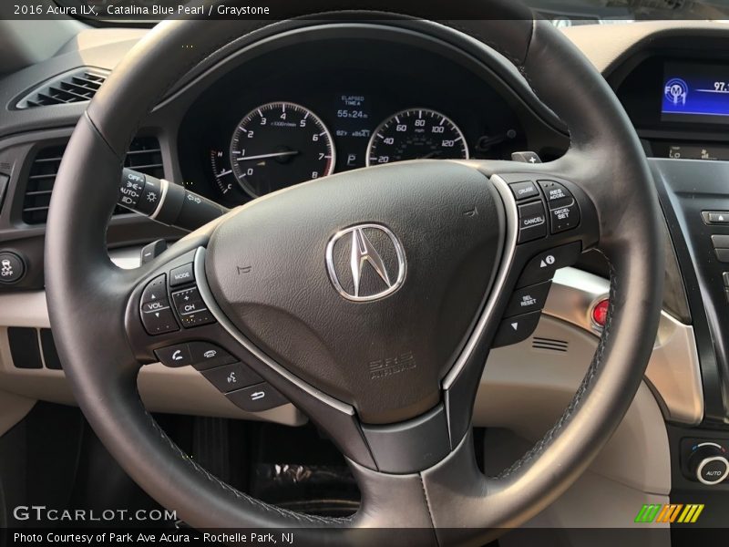 Catalina Blue Pearl / Graystone 2016 Acura ILX