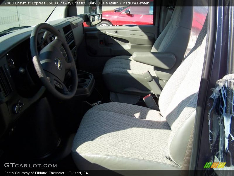 Dark Blue Metallic / Medium Pewter 2008 Chevrolet Express 3500 Cutaway Chassis