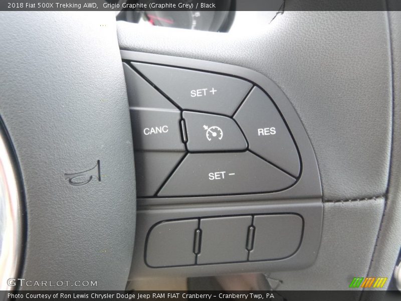  2018 500X Trekking AWD Steering Wheel