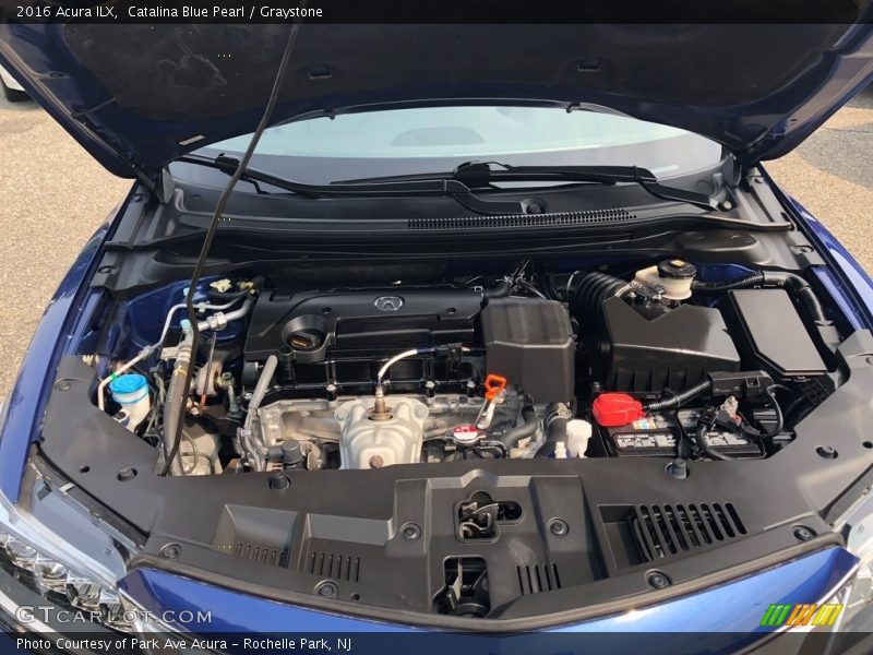 Catalina Blue Pearl / Graystone 2016 Acura ILX