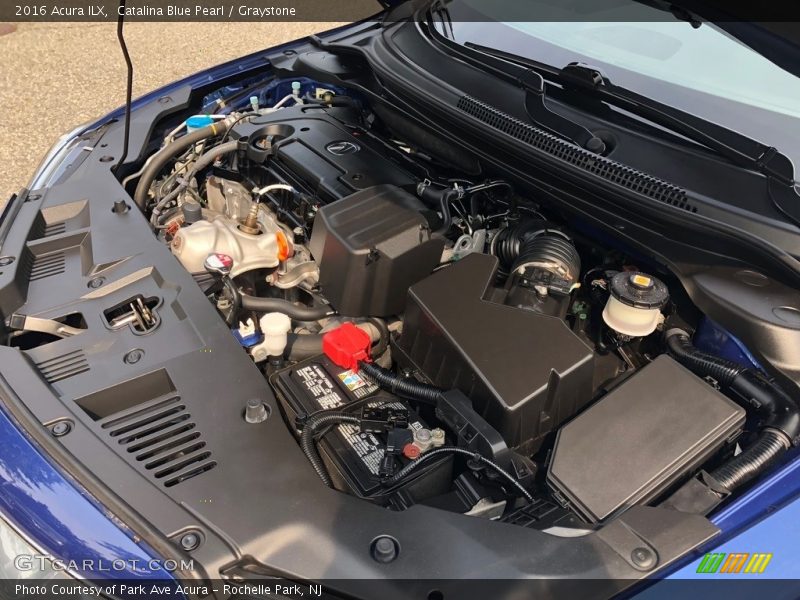 Catalina Blue Pearl / Graystone 2016 Acura ILX