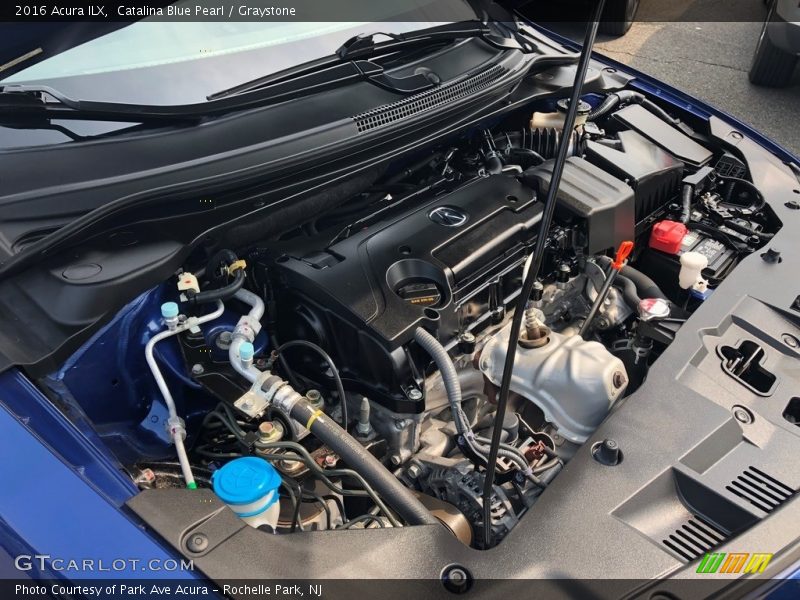 Catalina Blue Pearl / Graystone 2016 Acura ILX