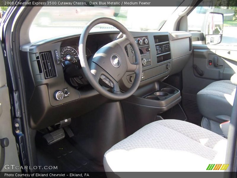 Dark Blue Metallic / Medium Pewter 2008 Chevrolet Express 3500 Cutaway Chassis