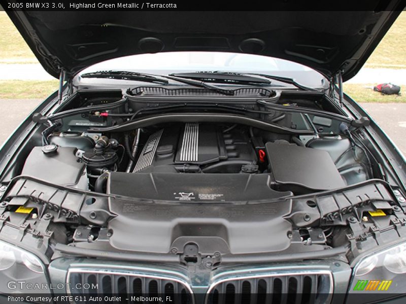 Highland Green Metallic / Terracotta 2005 BMW X3 3.0i