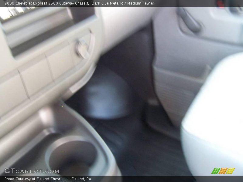 Dark Blue Metallic / Medium Pewter 2008 Chevrolet Express 3500 Cutaway Chassis