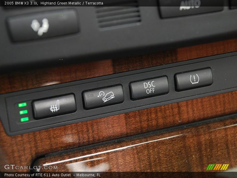 Highland Green Metallic / Terracotta 2005 BMW X3 3.0i