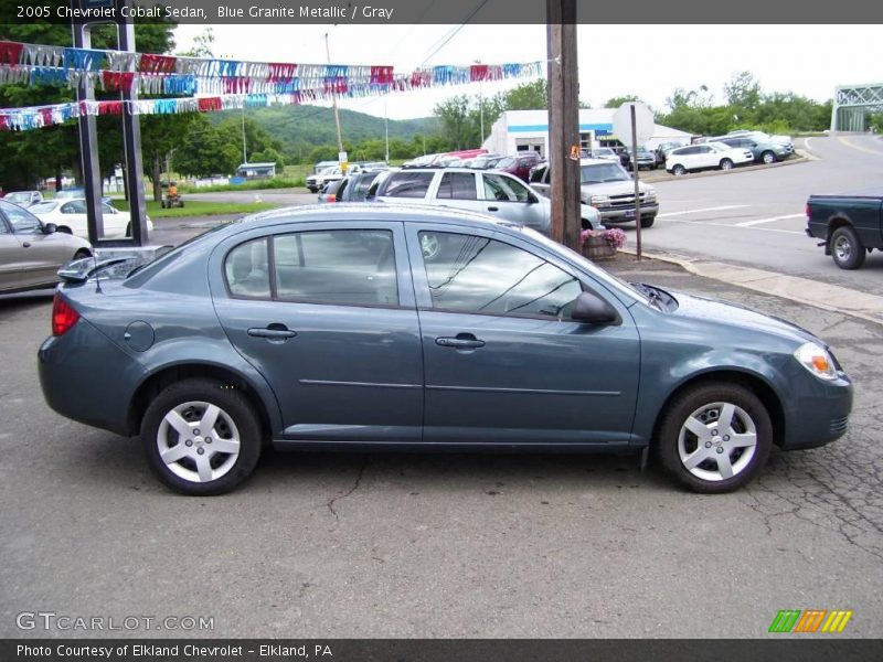 Blue Granite Metallic / Gray 2005 Chevrolet Cobalt Sedan