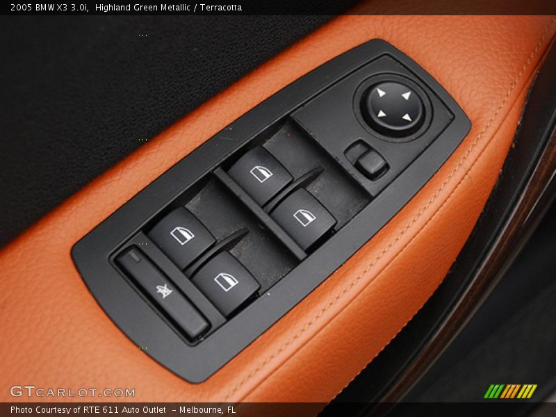 Highland Green Metallic / Terracotta 2005 BMW X3 3.0i