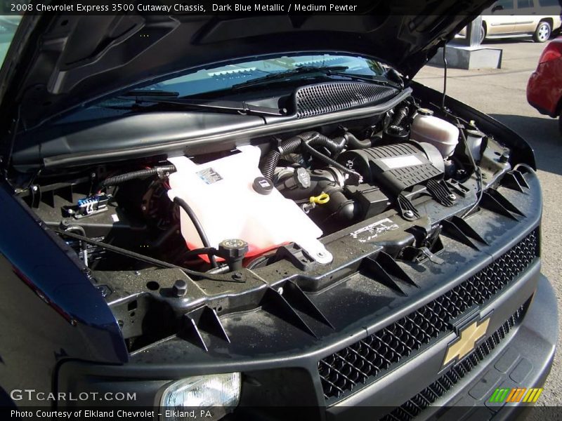 Dark Blue Metallic / Medium Pewter 2008 Chevrolet Express 3500 Cutaway Chassis