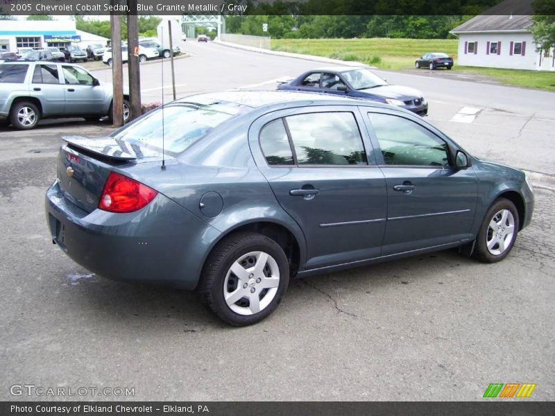 Blue Granite Metallic / Gray 2005 Chevrolet Cobalt Sedan