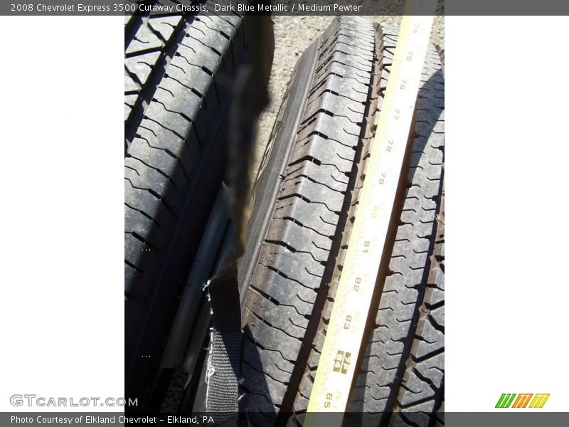 Dark Blue Metallic / Medium Pewter 2008 Chevrolet Express 3500 Cutaway Chassis