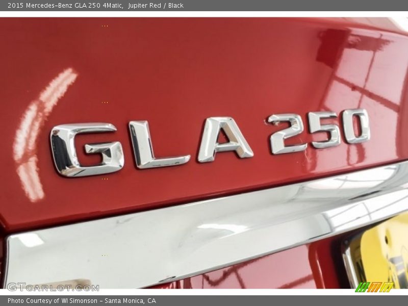 Jupiter Red / Black 2015 Mercedes-Benz GLA 250 4Matic