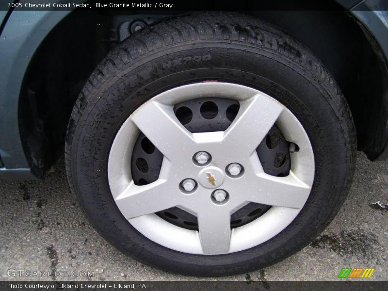 Blue Granite Metallic / Gray 2005 Chevrolet Cobalt Sedan