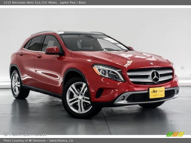 Jupiter Red / Black 2015 Mercedes-Benz GLA 250 4Matic