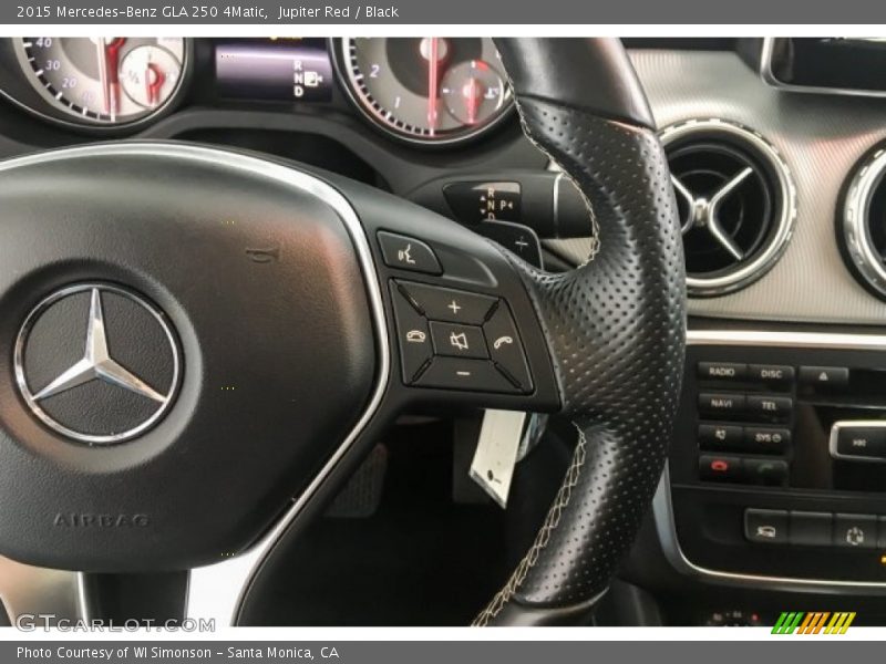 Jupiter Red / Black 2015 Mercedes-Benz GLA 250 4Matic