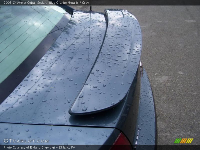 Blue Granite Metallic / Gray 2005 Chevrolet Cobalt Sedan