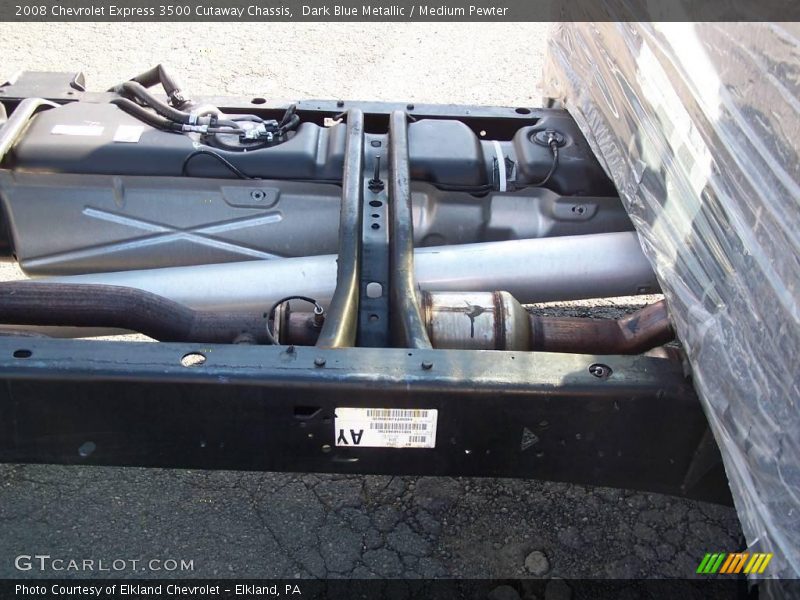 Dark Blue Metallic / Medium Pewter 2008 Chevrolet Express 3500 Cutaway Chassis