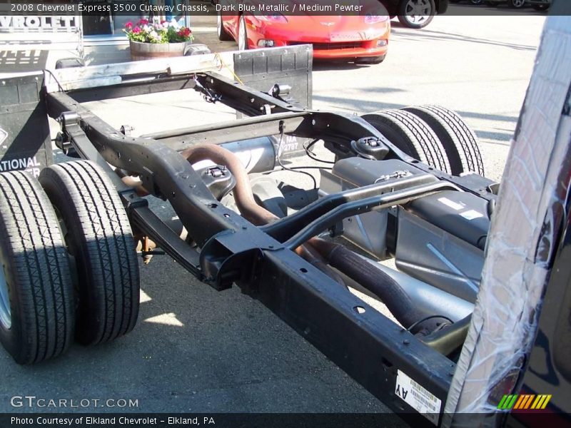 Dark Blue Metallic / Medium Pewter 2008 Chevrolet Express 3500 Cutaway Chassis