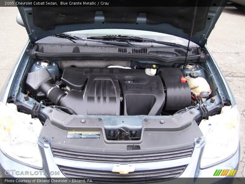 Blue Granite Metallic / Gray 2005 Chevrolet Cobalt Sedan