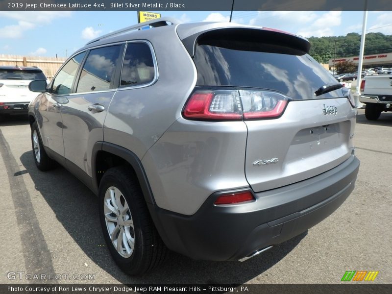 Billet Silver Metallic / Black 2019 Jeep Cherokee Latitude 4x4