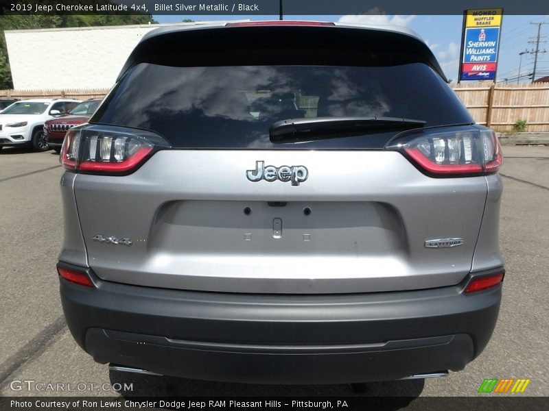 Billet Silver Metallic / Black 2019 Jeep Cherokee Latitude 4x4