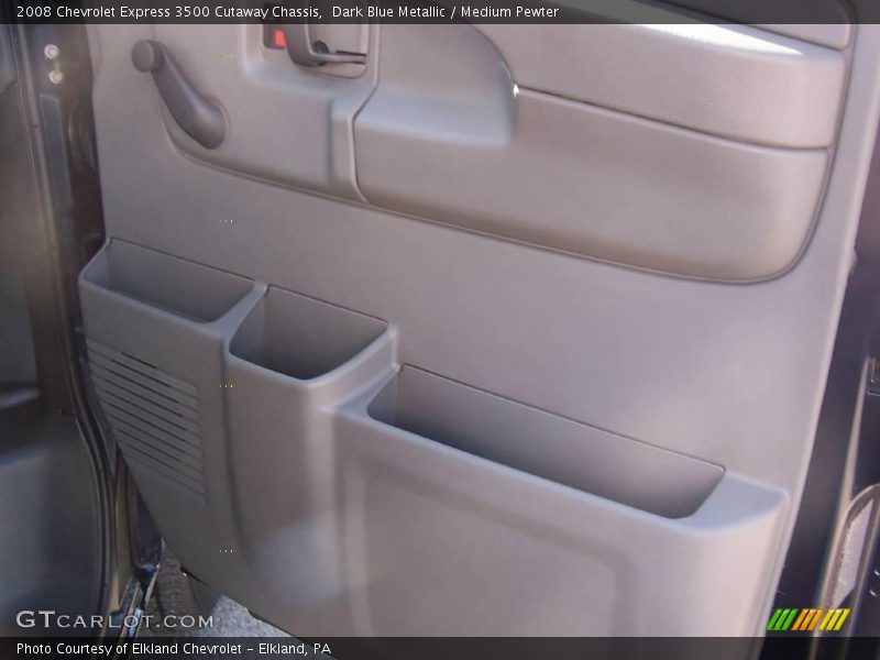 Dark Blue Metallic / Medium Pewter 2008 Chevrolet Express 3500 Cutaway Chassis