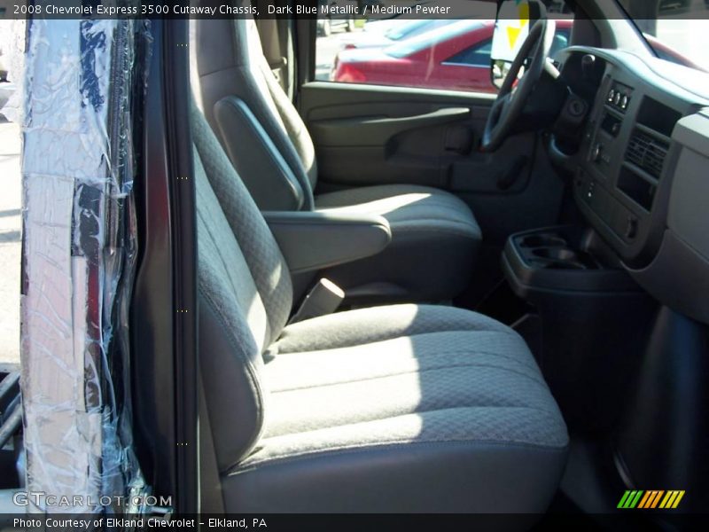 Dark Blue Metallic / Medium Pewter 2008 Chevrolet Express 3500 Cutaway Chassis