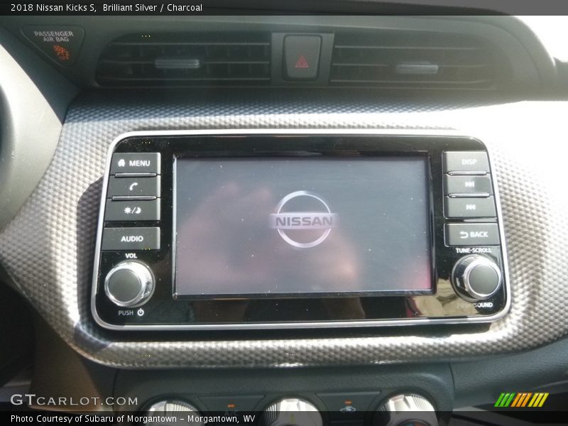 Brilliant Silver / Charcoal 2018 Nissan Kicks S