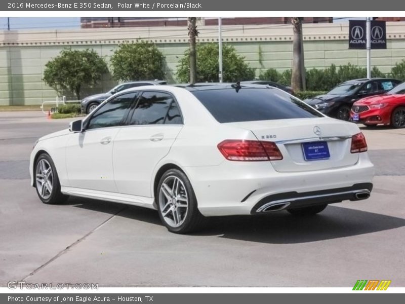 Polar White / Porcelain/Black 2016 Mercedes-Benz E 350 Sedan