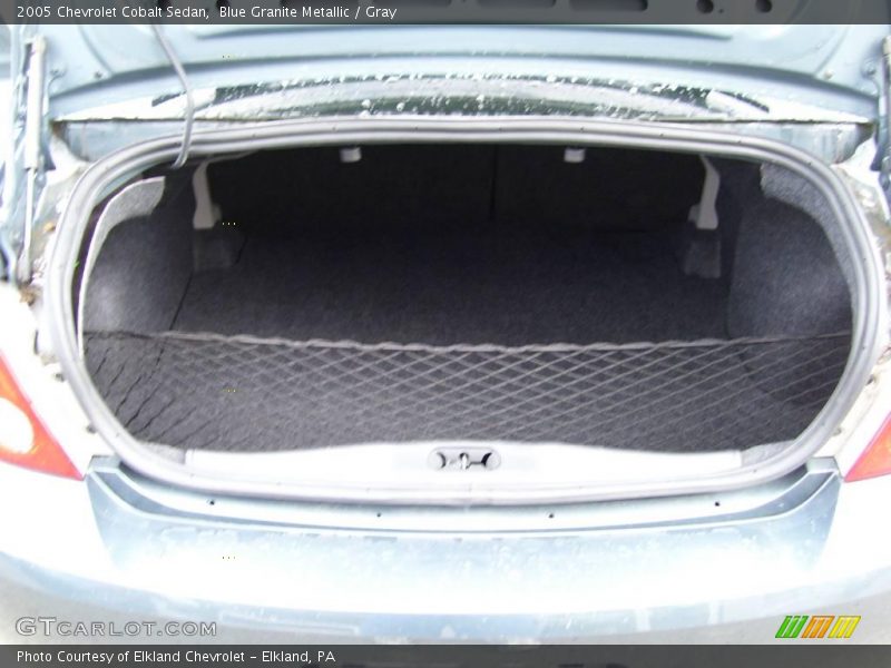Blue Granite Metallic / Gray 2005 Chevrolet Cobalt Sedan