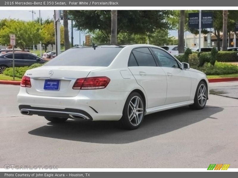 Polar White / Porcelain/Black 2016 Mercedes-Benz E 350 Sedan