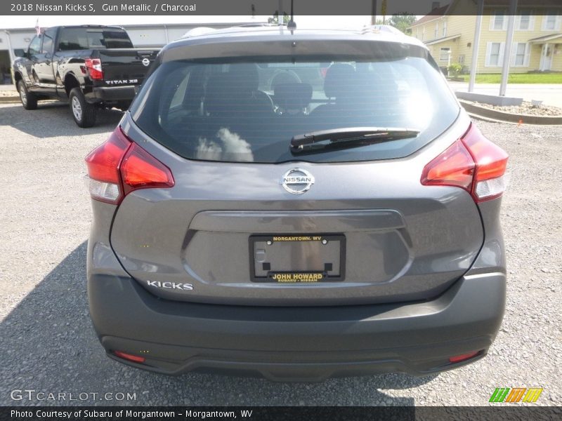 Gun Metallic / Charcoal 2018 Nissan Kicks S